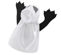 LIbgiubhy Disfraz de perro para Halloween, gatos, sesión de fotos, para festival de bichones, disfraz de cosplay, accesorios de vacaciones