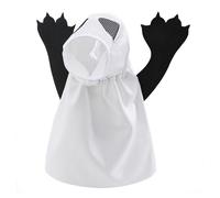 LIbgiubhy Disfraz de perro para Halloween, gatos, sesión de fotos, para festival de bichones, disfraz de cosplay, accesorios de vacaciones