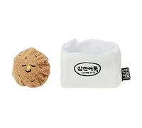 LIbgiubhy Dispensador de golosinas interactivo para cachorros de peluche, juguete para masticar, juguete para olfatear perros