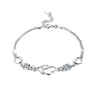 LIbgiubhy Elegante cadena colgante en forma de corazón con textura de metal para cumpleaños, aniversarios, fiestas, uso diario