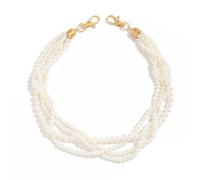 LIbgiubhy Elegante cinturón de cadena de perlas de imitación para mujer, accesorio ajustable y portátil para uso diario y eventos especiales