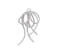 LIbgiubhy Elegante hebilla de zapato con lazo en forma de lazo con forma de lazo para zapatos, suministros para llavero, aretes, collar, herramienta de fabricación de joyas