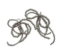 LIbgiubhy Elegante hebilla de zapato con lazo en forma de lazo con forma de lazo para zapatos, suministros para llavero, aretes, collar, herramienta de fabricación de joyas