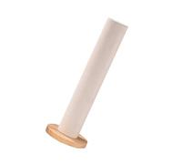 LIbgiubhy Elegante soporte cilíndrico de exhibición para accesorios para el cabello, soporte de goma vertical para tocador, soporte para joyas