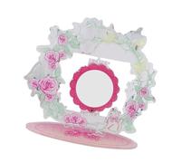 LIbgiubhy Elegante soporte de exhibición de broches acrílicos con rotación de 360 grados, accesorio portátil para coleccionistas y vendedores