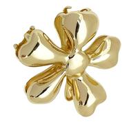 LIbgiubhy Elegantes pinzas de metal para el pelo, accesorio con forma de flor, pinzas de pelo de metal versátiles para uso casual y formal