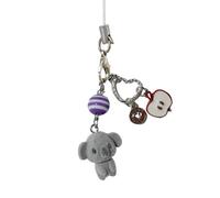 LIbgiubhy Encantador oso para mochilas, adorno encantador para colgar en el teléfono, llavero único