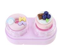 LIbgiubhy Estuche para lentes con ventosa, herramienta de extracción segura de lentes, b