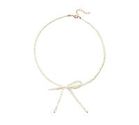 LIbgiubhy Gargantilla de estilo vintage con diseños únicos de lazo con cuentas para trajes elegantes y de moda para mujeres y mujeres