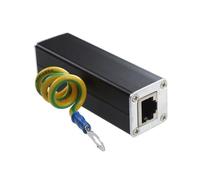 LIbgiubhy Gigabit Ethernet Protección Ethernet Supresor Para La Red De Cámara Switches Carcasa Metal Funcionamiento Seguro