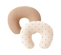 LIbgiubhy Juego de 2 fundas de almohada extraíbles para recién nacidos, fundas de cojín desmontables para niños y niñas