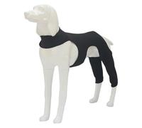 LIbgiubhy La funda ajustable para patas de perro evita heridas y proporciona calor para la recuperación contra lamer ayuda en el soporte