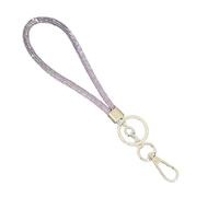 LIbgiubhy Llaveros brillantes de longitud ajustable, correas de cristal para teléfono, joyería elegante para uso diario y fiestas