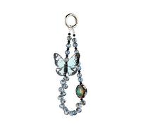 LIbgiubhy Moderna cadena móvil de mariposa sofisticada con dije de mariposa, teléfono elegante para bolsos y carteras