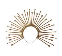 LIbgiubhy Notre Dames Cinco Cabeza Hebilla Diadema Divertida Exagerada Novela Halloween Brujas Diadema