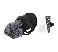 LIbgiubhy Pantalones cortos para el período del perro, pantalones cómodos con tirantes suaves, con bolsa para excrementos, pañales para perros hembras