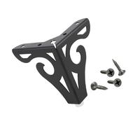 LIbgiubhy Patas triangulares de metal para sofá, patas triangulares para mesa, gabinete, estantería, repuesto de patas de muebles huecas