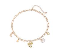 LIbgiubhy Práctico collar de cruz dorada con dije de concha, accesorio portátil para estilos bohemios y amantes de la oceánica