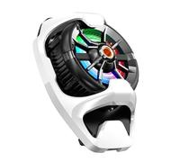 LIbgiubhy Silencioso juego teléfono refrigeración trasera Clip eficiente congelación hielo semiconductor general Smartphone accesorio de refrigeración ABS