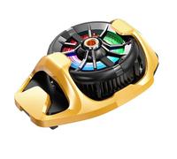 LIbgiubhy Silencioso juego teléfono refrigeración trasera Clip eficiente congelación hielo semiconductor general Smartphone accesorio de refrigeración ABS