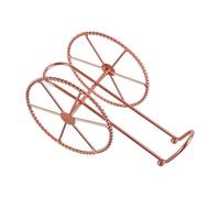 LIbgiubhy Soporte de vino de hierro con forma de cañón único, ideal para coleccionistas y entusiastas de la decoración del hogar