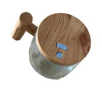 LIbgiubhy Taza de vidrio con agitación automática, carga USB, diseño portátil, fácil de usar, para café, té, en la oficina, uso doméstico, tazas de viaje de vidrio premium
