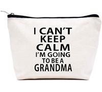 LIBIHUA Bolsa para baby shower, 86-i Can't Keep Calm Grandma, 9.8 ″ W x 7″ H x 2.7″ Bottom, 386-i Can''t Keep Calm Grandma