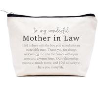 LIBIHUA Regalos de compromiso, regalo de boda para mujeres, regalos de despedida de soltera para mujeres, bolsa de maquillaje, bolsa de cosméticos, bolsa de viaje, Beige, 9.8 ″ W x 7″ H x 2.7″ Bottom,