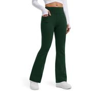 Libin Mujer Térmicos Leggings Deporte Chandal Pantalone | Tiro alto Impermeables para Invierno de Senderismo Trekking Deporte Travel Yoga Bootcut Pantalone con Bolsillos