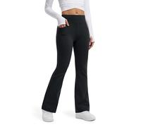 Libin Mujer Térmicos Leggings Deporte Chandal Pantalone | Tiro alto Impermeables para Invierno de Senderismo Trekking Deporte Travel Yoga Bootcut Pantalone con Bolsillos