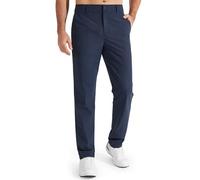 Libin Pantalón de Golf Hombre Elástico Slim Fit Ligeros y Pantalones Deporte Senderismo con Bolsillos 40W 32L Azul