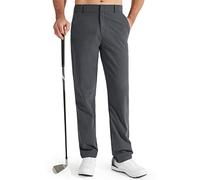 Libin Pantalón de Golf Hombre Elástico Slim Fit Ligeros y Pantalones Deporte Senderismo con Bolsillos 32W 30L Gris Hierro