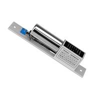 LIBO Cerradura de perno eléctrico 2 líneas DC 12V Fail Safe Temperatura normal de bloqueo electrónico para el sistema de control de acceso de puerta de hierro de madera de vidrio