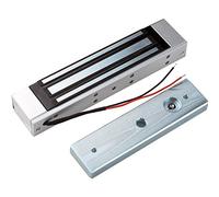 LIBO Cerradura magnética eléctrica 180KG/350lbs Control de acceso Cerradura electrónica de puerta de metal DC12V Fail Safe tipo NC para sistema de seguridad de una puerta (180kg/350lbs)