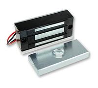 LIBO Cerradura magnética eléctrica 60KG/130lbs Control de acceso Cerradura electrónica de puerta de metal DC12V Fail Safe tipo NC para sistema de seguridad de una puerta (60kg/130lbs)