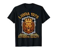 Libra 1975 Calidad Auténtica 51 Años Cumpleaños To Me You Camiseta