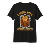 Libra 1975 Calidad Auténtica 51 Años Cumpleaños To Me You Camiseta Premium
