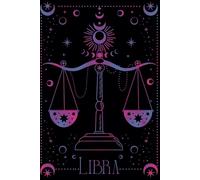Libra Astrology Journal: 6x9 Lined Notebook for Reflection & Manifestation - Pink & Purple Edition