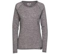 Libra - Female DLX Merino Base Layer Top- T: XL_ C: Dark Grey Marl