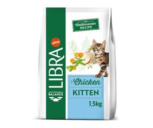 Libra Kitten - Pienso seco para gatito - Pollo - Cantidad: 1,5 kg