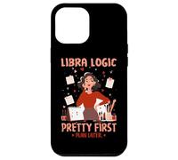 Libra Logic Pretty First Plan Later Carcasa para iPhone 12 Pro MAX
