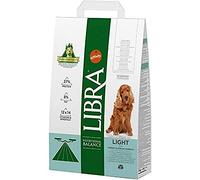 Libra - Pienso para Perros Adultos pequeños, medianos y Grandes Light Pavo y Cereales integrales