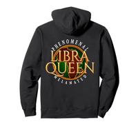 Libra Queen Golden Africa Zodiac - Orgullo melanado Sudadera con Capucha