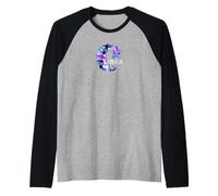 LIBRA SIGNO ZODIACO CUMPLEAÑOS Septiembre Octubre ESTRELLA SOL LUNA Camiseta Manga Raglan