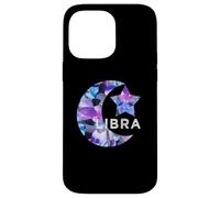 LIBRA SIGNO ZODIACO CUMPLEAÑOS Septiembre Octubre ESTRELLA SOL LUNA Carcasa para iPhone 14 Pro Max