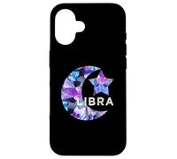 LIBRA SIGNO ZODIACO CUMPLEAÑOS Septiembre Octubre ESTRELLA SOL LUNA Carcasa para iPhone 16