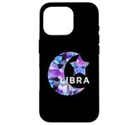 LIBRA SIGNO ZODIACO CUMPLEAÑOS Septiembre Octubre ESTRELLA SOL LUNA Carcasa para iPhone 16 Pro