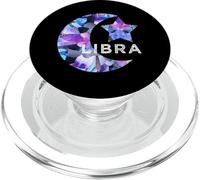 LIBRA SIGNO ZODIACO CUMPLEAÑOS Septiembre Octubre ESTRELLA SOL LUNA PopSockets PopGrip para MagSafe