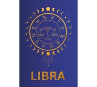 Libra Zodiac Notebook - 410 Page Dotted Hardback Journal | Celestial Astrology-Inspired Bullet Journal for Libra Women & Men | Star Sign Gift for Libra Season