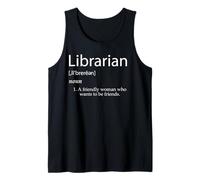 Librarian Definition Top Library Costume For Cute Librarians Camiseta sin Mangas